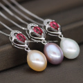 New Design Single Freshwater Pearl Pendant Necklace